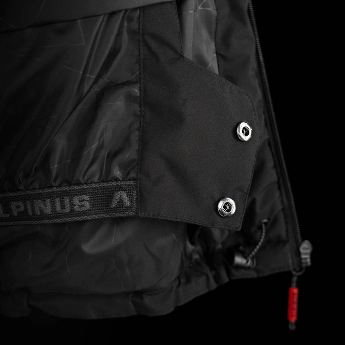 Kurtka męska zimowa Alpinus Causses Czarny