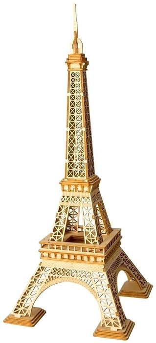 ROBOTIME Drewniany Model Puzzle 3D Wieża Eiffla