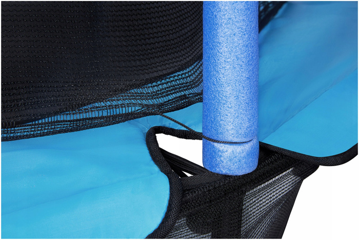 TRAMPOLINA DOMOWA 140 CM Z SIATKĄ DLA DZIECI 3-6L