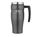 Kubek Termiczny Termos z uchwytem THERMOS - metaliczny szary