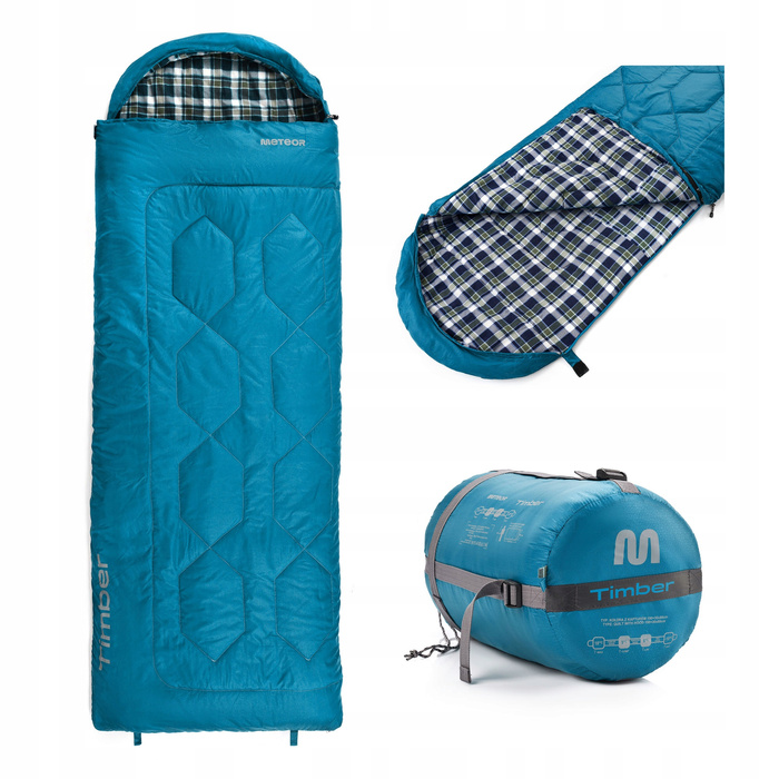 ŚPIWÓR METEOR TIMBER niebieski