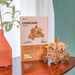 ROBOTIME Drewniany Model Puzzle 3D Wagon