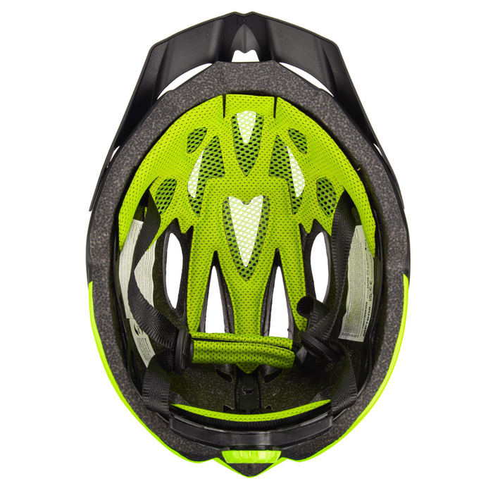 Kask rowerowy Meteor Marven L 58-61 cm czarny/zielony