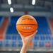 Piłka koszowa Meteor Layup #4 pomarańczowa