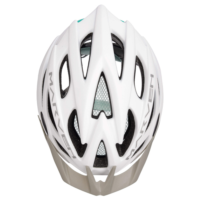 Kask rowerowy Meteor Marven L 58-61 cm biały/miętowy