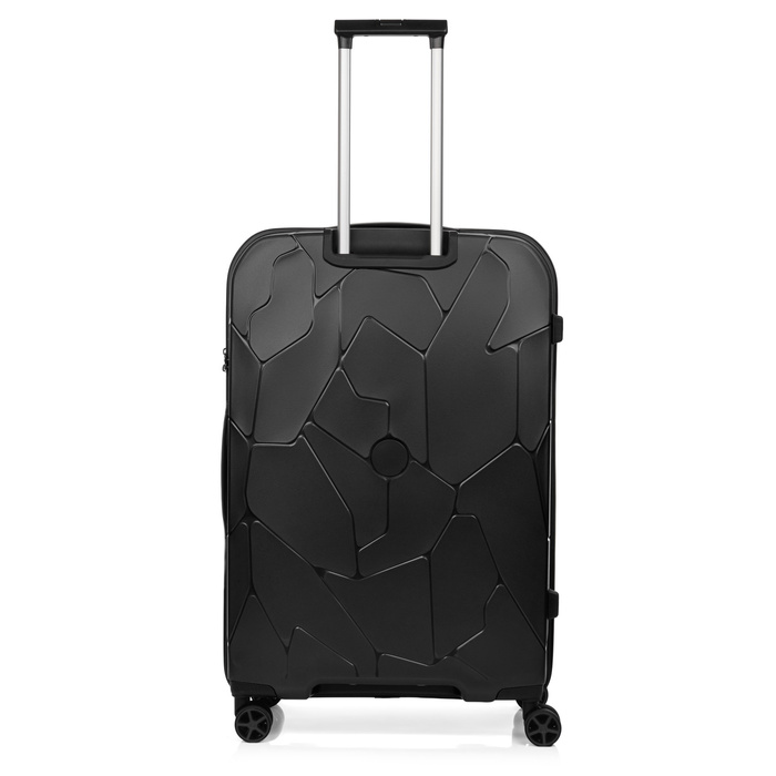 Duża walizka SwissBags Lava 75 cm czarny