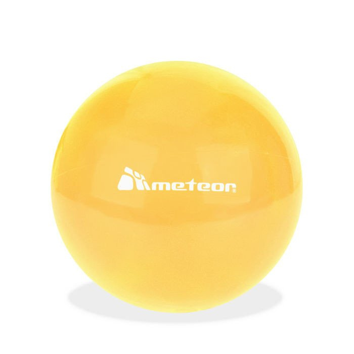 PIŁKA METEOR GUMOWA 20 cm pomarańczowy