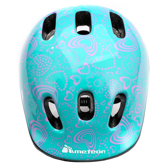 KASK ROWEROWY DZIECIĘCY METEOR MV6-2 FLOWER