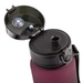 Bidon sportowy Meteor 650 ml bordowy