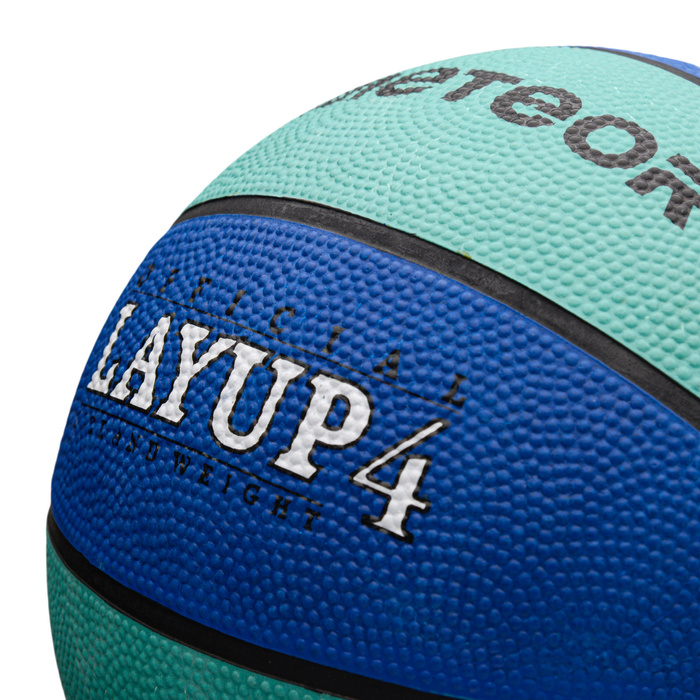 PIŁKA KOSZOWA METEOR LAYUP #4 niebieska