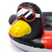 Ślizg śnieżny Meteor Penguin czarny/czerwony