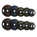 TOG ZESTAW TALERZY OLIMPIJSKICH OGUMOWANYCH 2 x 5 - 25 KG (150 KG) HMS
