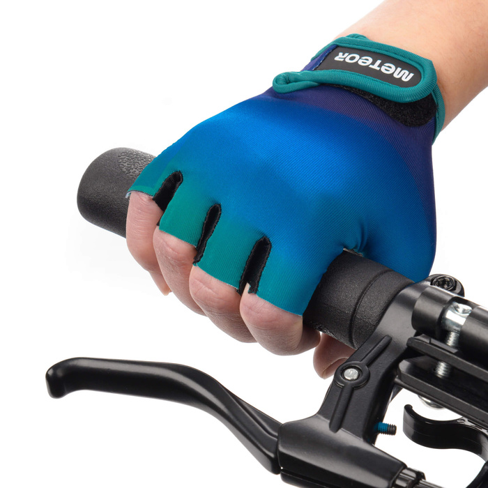 Rękawiczki rowerowe Meteor Kids M Fluid