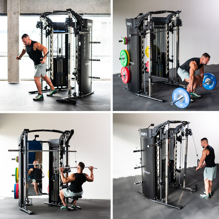 CYKLOP 10 ATLAS DO ĆWICZEŃ Z SUWNICĄ SMITHA SEMI COMMERCIAL HMS