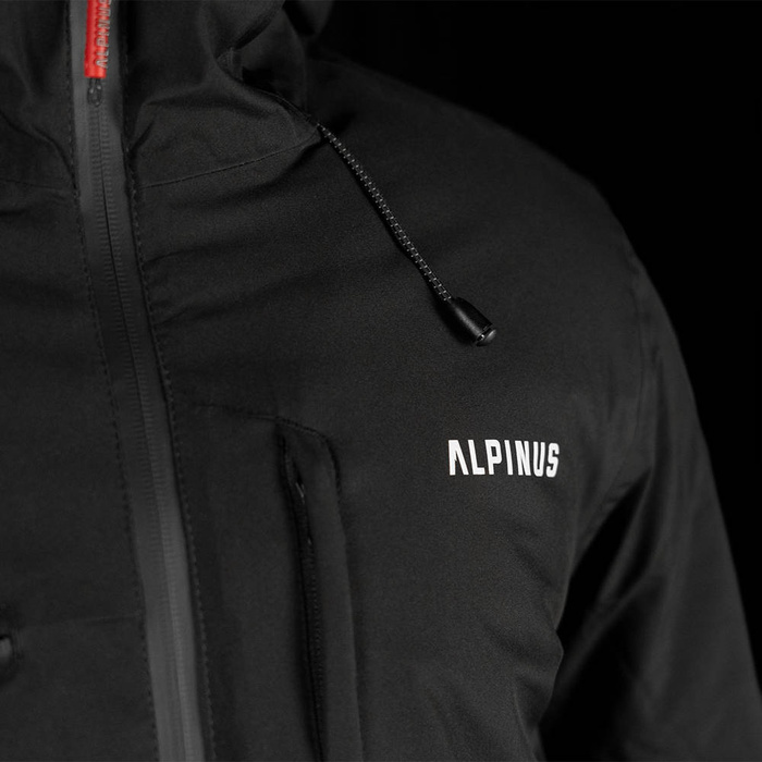 Kurtka męska zimowa Alpinus Causses Czarny