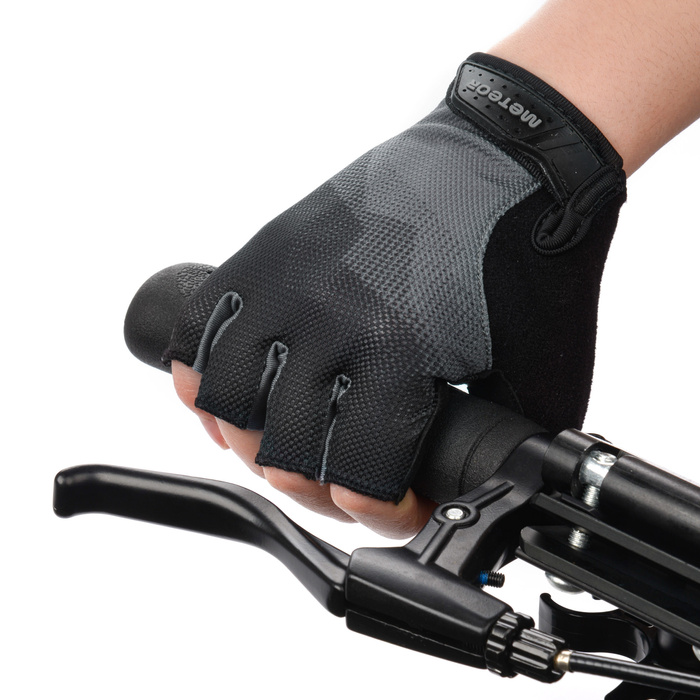 Rękawiczki rowerowe Meteor MX20 L czarny