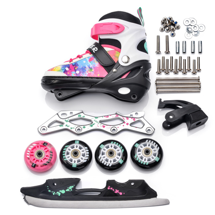 Rolki Meteor 4w1 Painter S 30-33