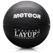 PIŁKA KOSZOWA METEOR LAYUP #7 czarna