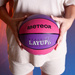 PIŁKA KOSZOWA METEOR LAYUP #6 różowa/fioletowa