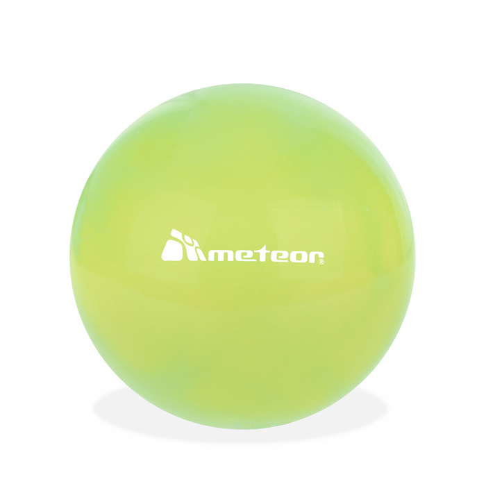 PIŁKA METEOR GUMOWA 20 cm zielona