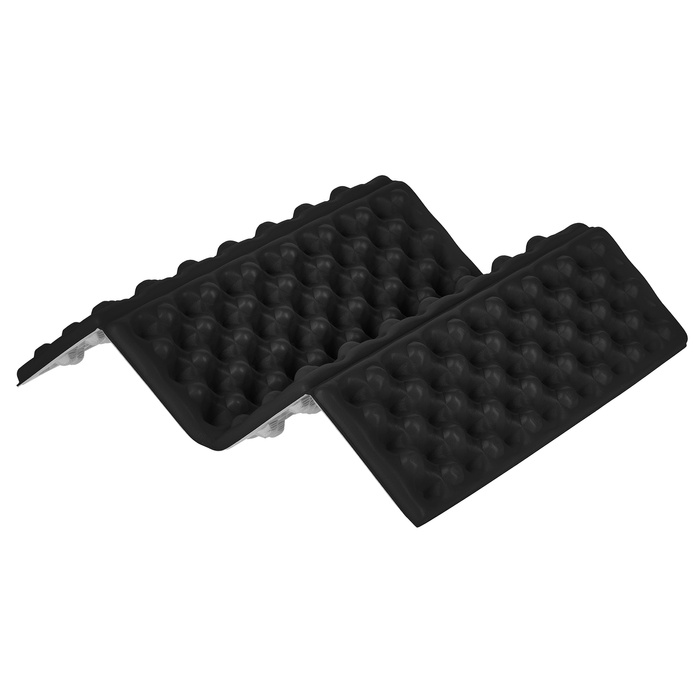 NC17105 KARIMATA KEMPINGOWA DO SIEDZENIA Z PODBICIEM ALUMINIOWYM +IXPE 40 CM CZARNA NILS CAMP