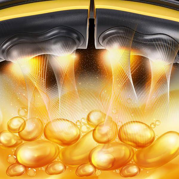 ZESTAW HULA HOP MAGNETYCZNY BLACK/YELLOW HHM21 Z LICZNIKIEM HMS + PAS WYSZCZUPLAJĄCY BR1313
