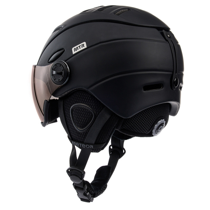 Kask narciarski Meteor Holo S 53-55 cm czarny