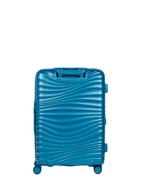 Średnia walizka SwissBags Cruise 65 cm turkusowy