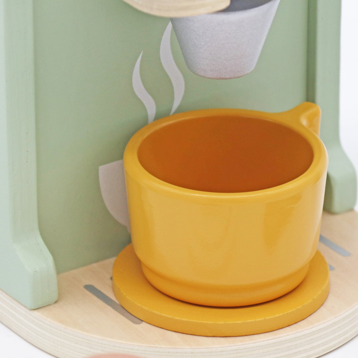 Drewniany ekspres do kawy