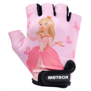 Rękawiczki rowerowe Meteor Kids Princess XS