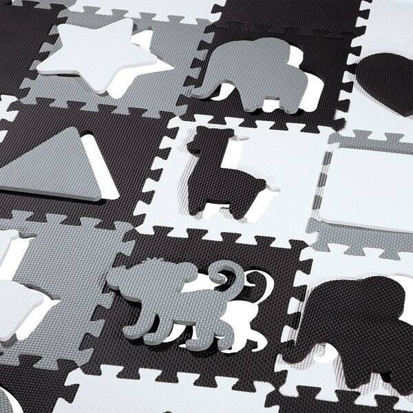MD03 MATA DZIECIĘCA PUZZLE KOJEC GRAY 36 ELEMENTÓW 140x140CM NILS FUN