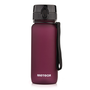Bidon sportowy Meteor 650 ml bordowy