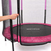 Trampolina dla dzieci Meteor TRP-50 140 cm różowy