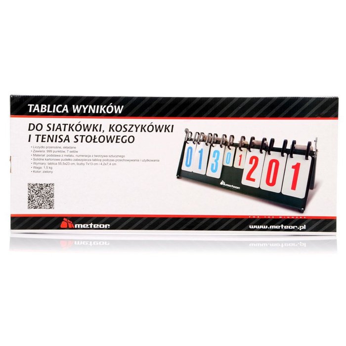 TABLICA WYNIKÓW METEOR 1-999 pkt, 1-7 set