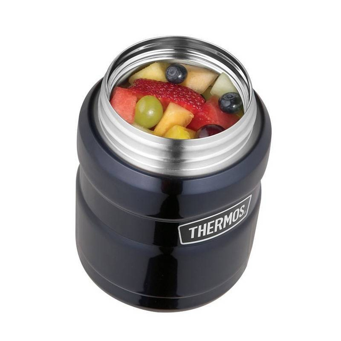 Termos na jedzenie z składaną łyżką i kubkiem THERMOS – Duck Egg