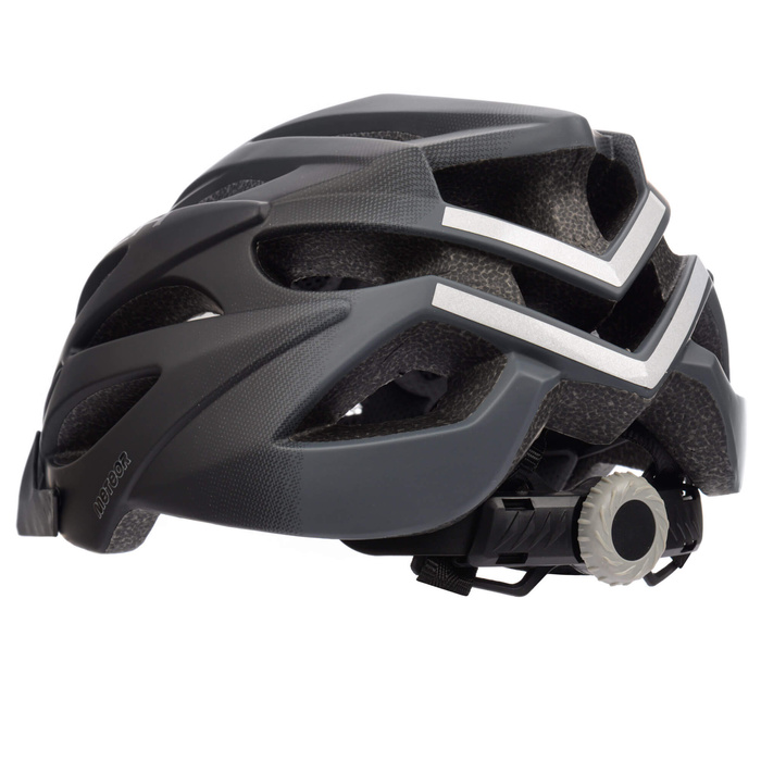 Kask rowerowy Meteor Marven M 55-58 cm czarny/szary