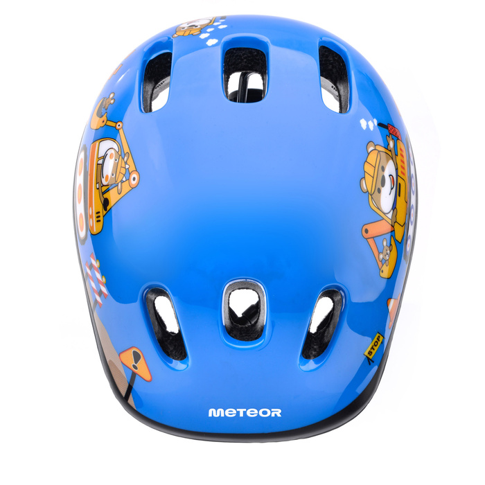Kask rowerowy Meteor KS06 XS 44-48 cm Teddy builder