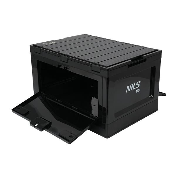NCB4006 SKŁADANA SKRZYNIA KEMPINGOWA Z FUNKCJĄ STOŁU 2W1 50L NILS CAMP