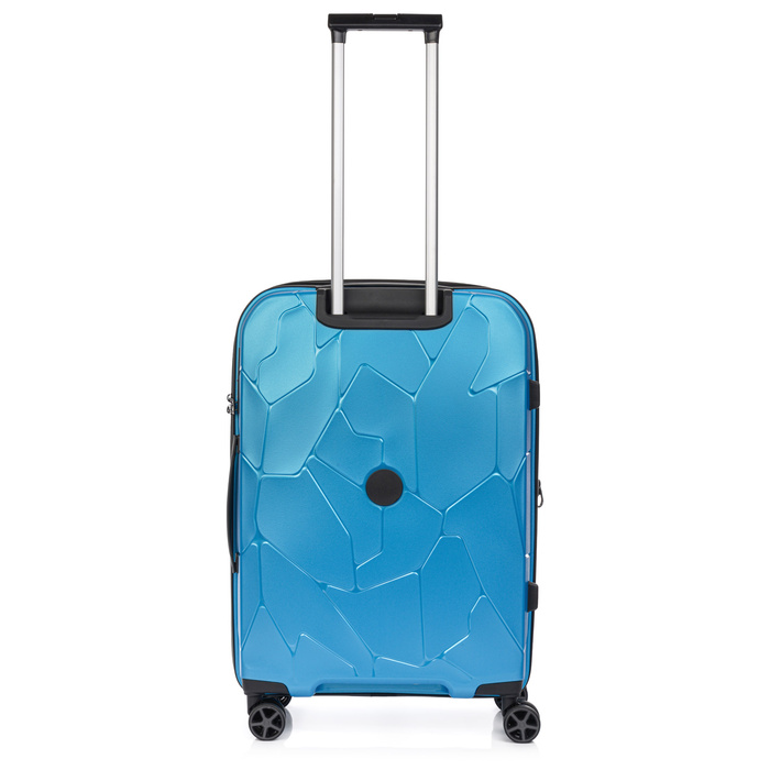 Średnia walizka SwissBags Lava 66 cm niebieski