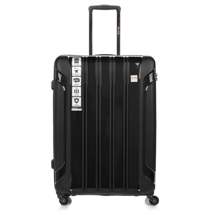 Zestaw Walizek TOURIST S,M,L Czarny