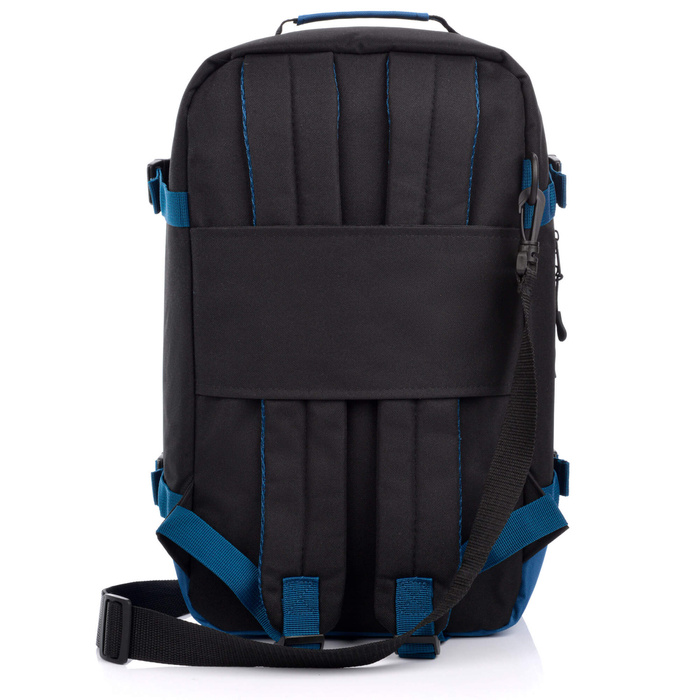 Plecak kabinowy Meteor Hermod 20 l czarny/niebieski
