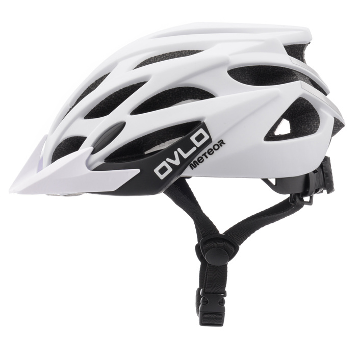 Kask rowerowy Meteor Ovlo M 55-58 cm biały