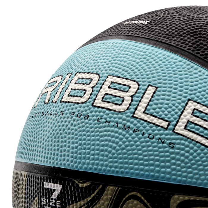 PIŁKA KOSZ. METEOR DRIBBLE #7 blue