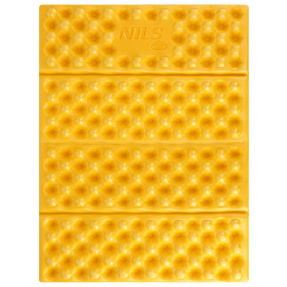 NC17105 KARIMATA KEMPINGOWA DO SIEDZENIA Z PODBICIEM ALUMINIOWYM +IXPE 40 CM ŻÓŁTA NILS CAMP
