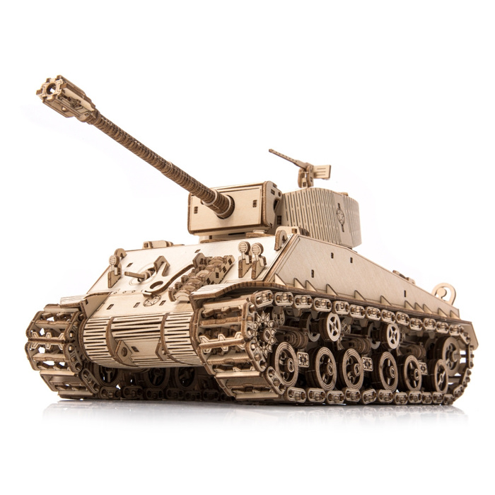 Little Story Drewniane Puzzle Model 3D - Czołg M4A38 Sherman