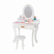 Drewniana toaletka dla dzieci