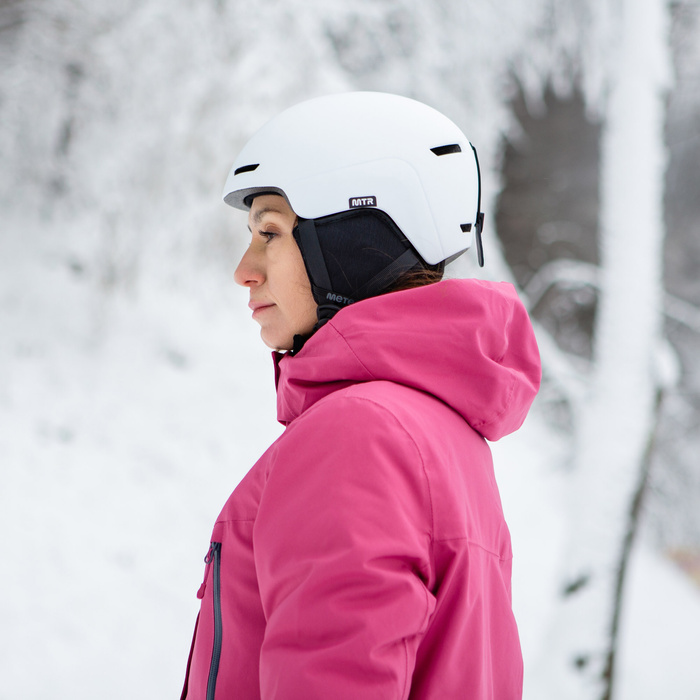 Kask narciarski Meteor Avalo M 55-58 cm biały