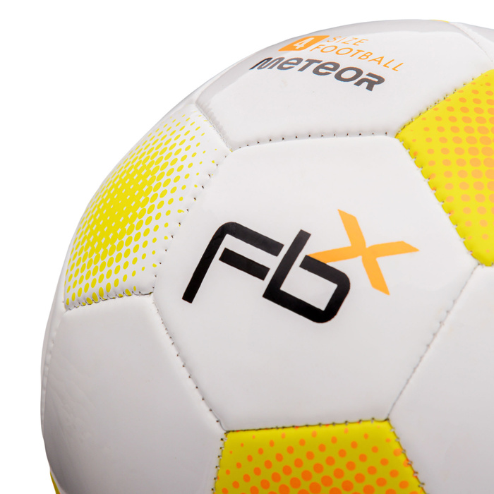 Piłka nożna Meteor FBX 4 biały