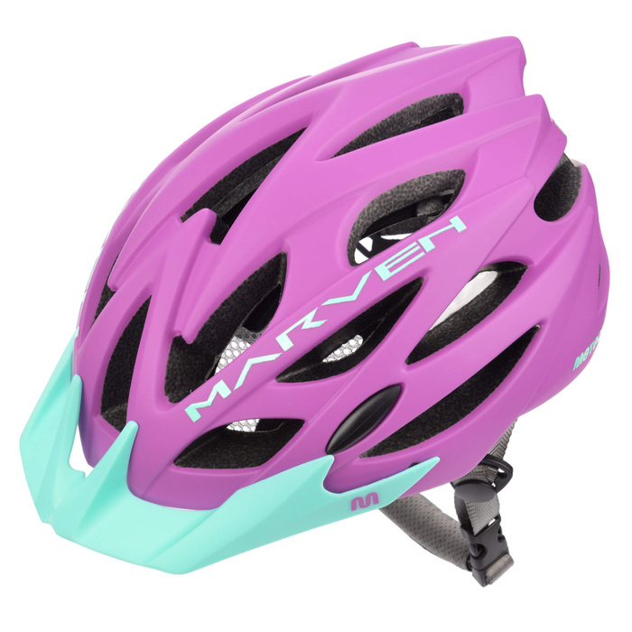 Kask rowerowy Meteor Marven S 52-56 cm fioletowy