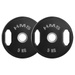 TOG05  2 x 5 KG  TALERZ OLIMPIJSKI OGUMOWANY 2 x 5 KG HMS